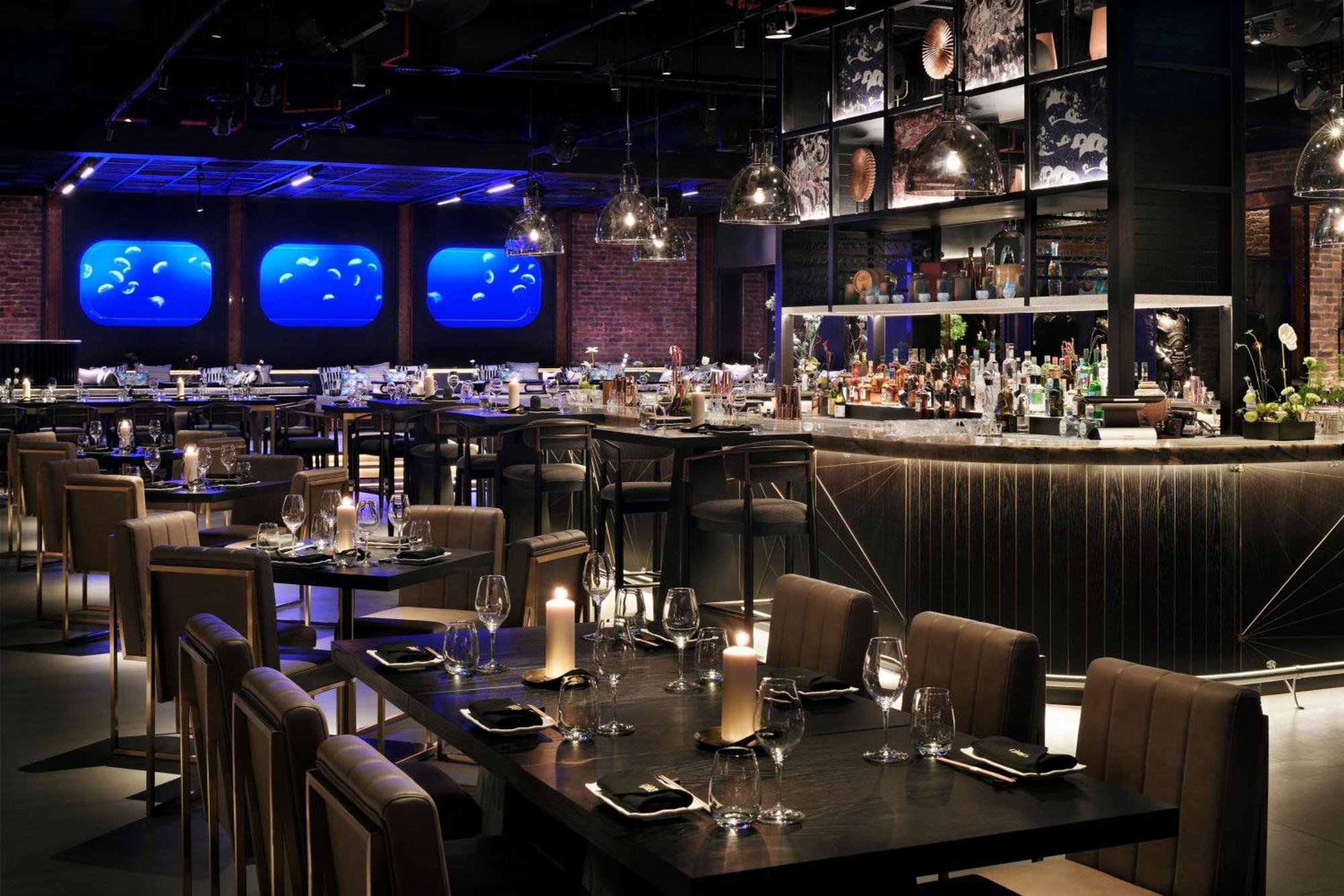 Marriott Resort Palm Jumeirah, Dubai Esterno foto The interior of the restaurant
