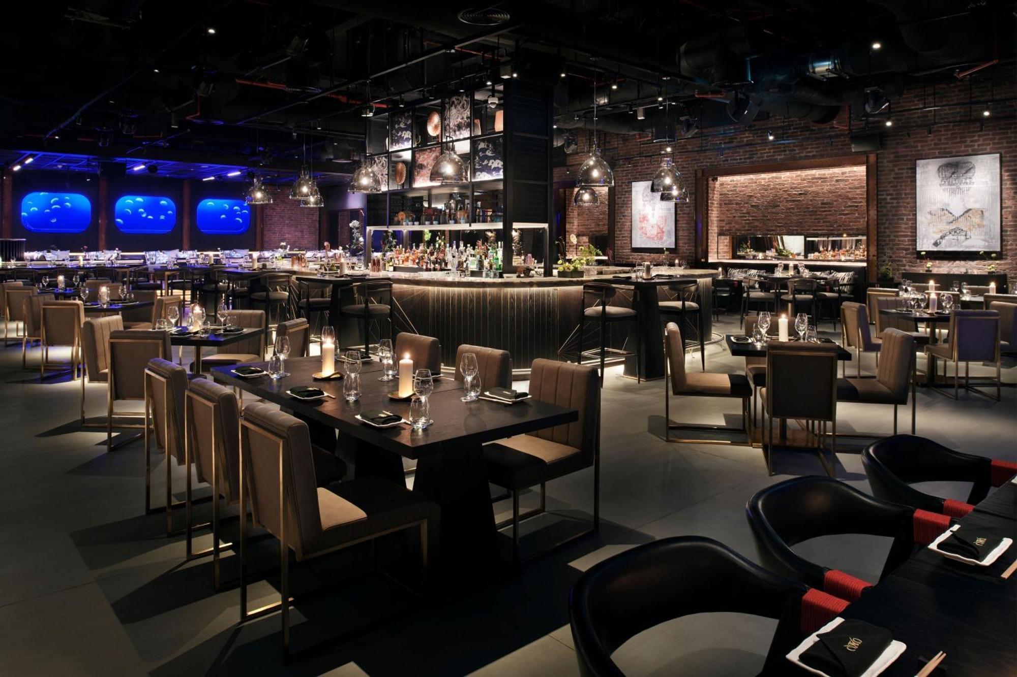 Marriott Resort Palm Jumeirah, Dubai Esterno foto The interior of the restaurant