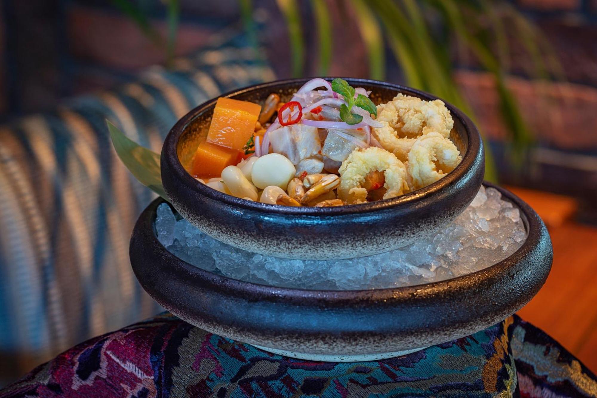 Marriott Resort Palm Jumeirah, Dubai Esterno foto Ceviche
