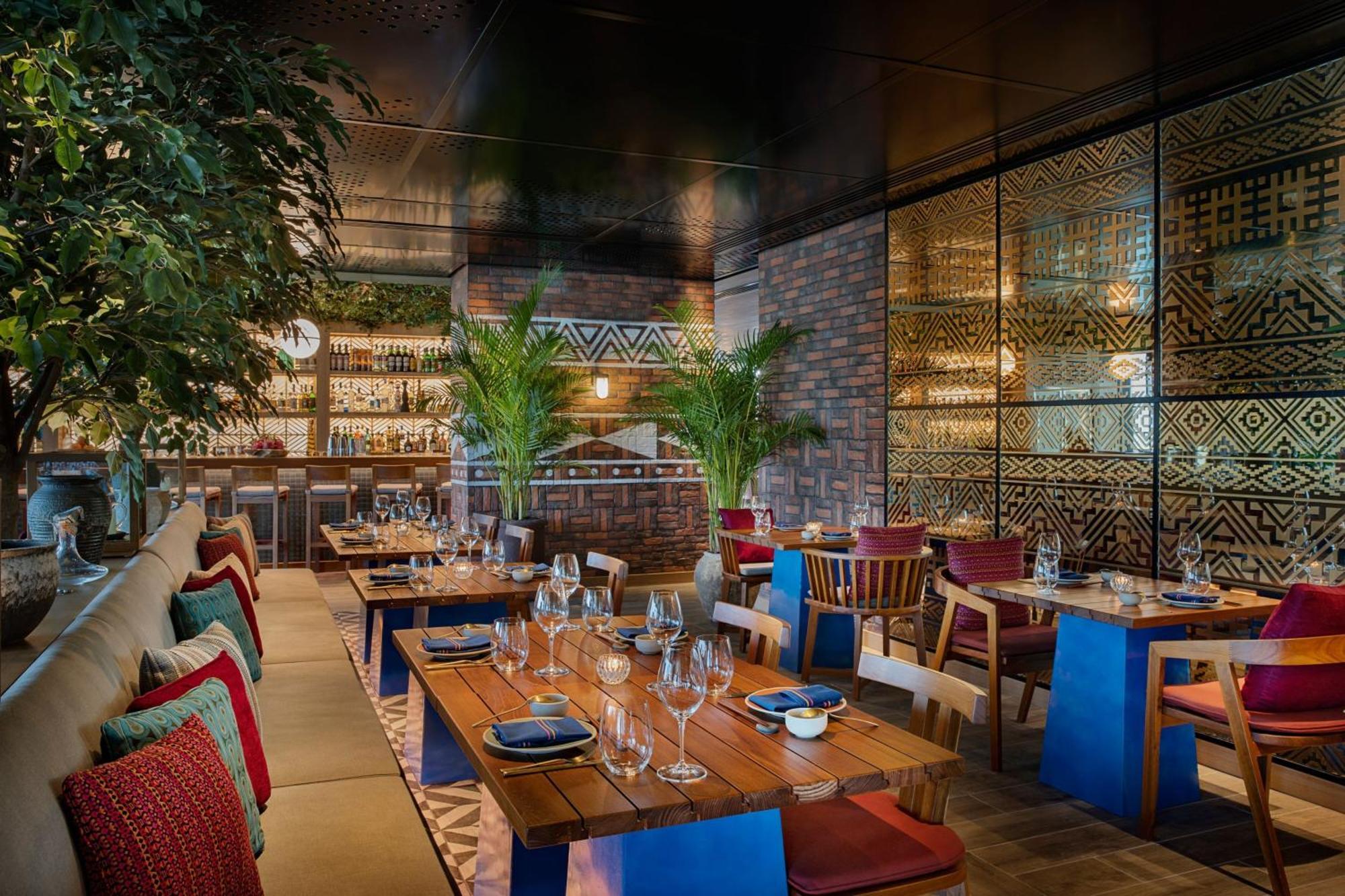 Marriott Resort Palm Jumeirah, Dubai Esterno foto The interior of the restaurant