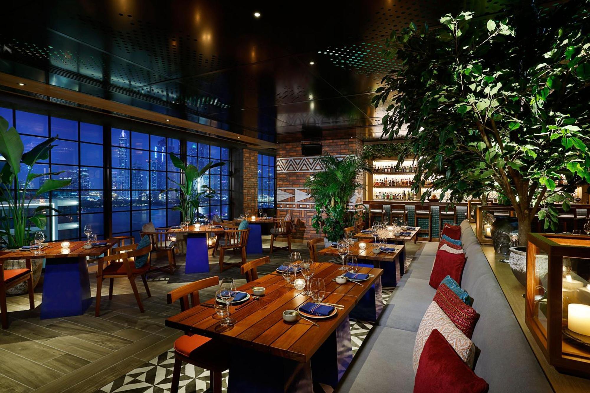 Marriott Resort Palm Jumeirah, Dubai Esterno foto The interior of the restaurant